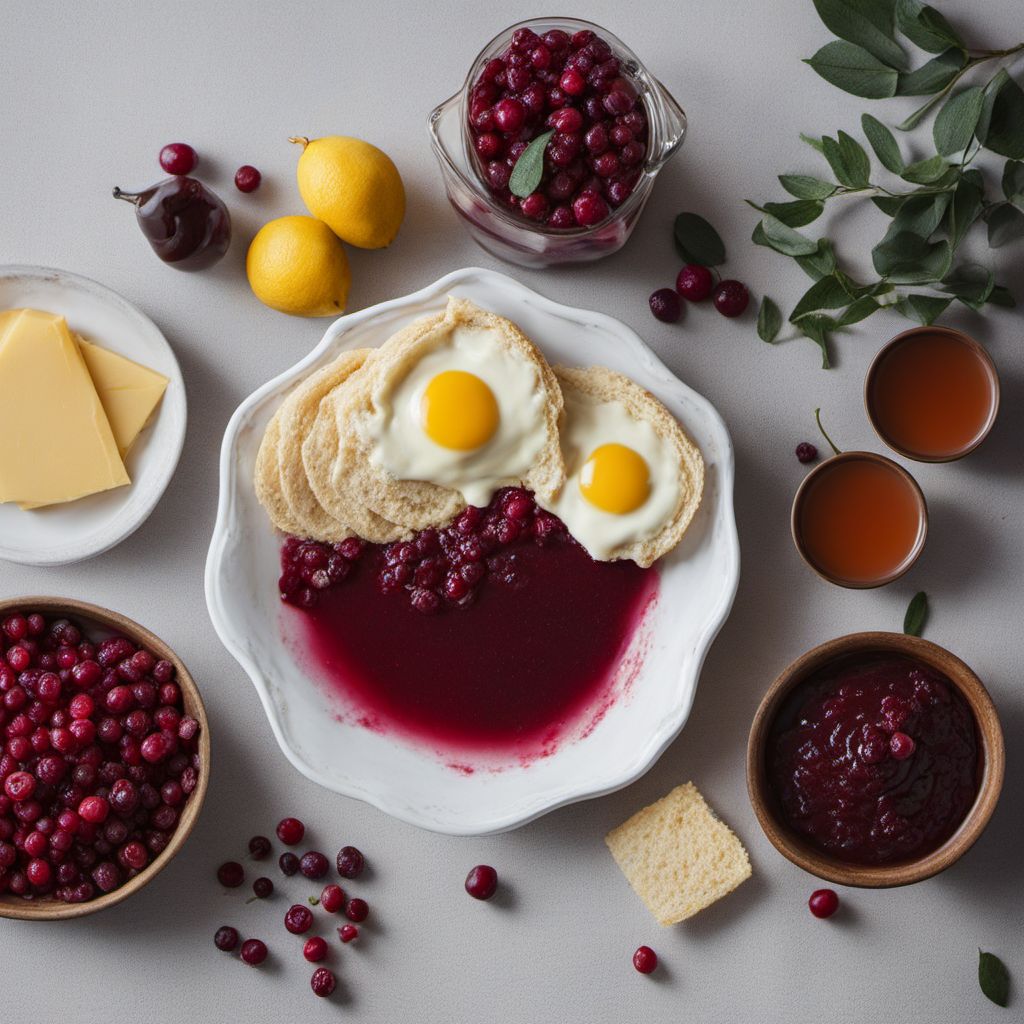 Swedish Äggakaka with Lingonberry Jam