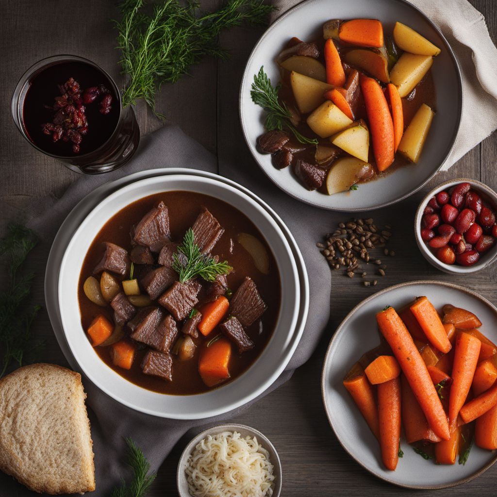 Swedish Beef Stew with Root Vegetables