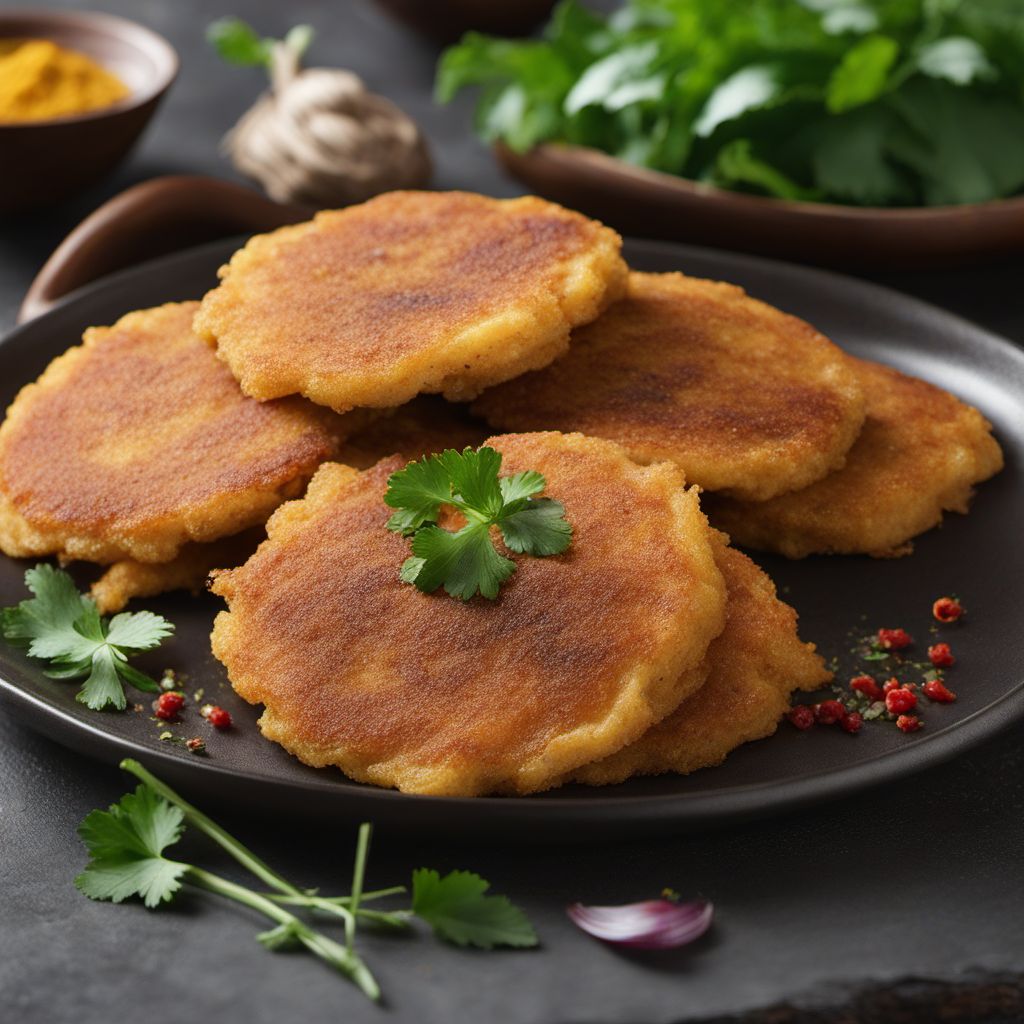 Sylheti Style Potato Pancakes