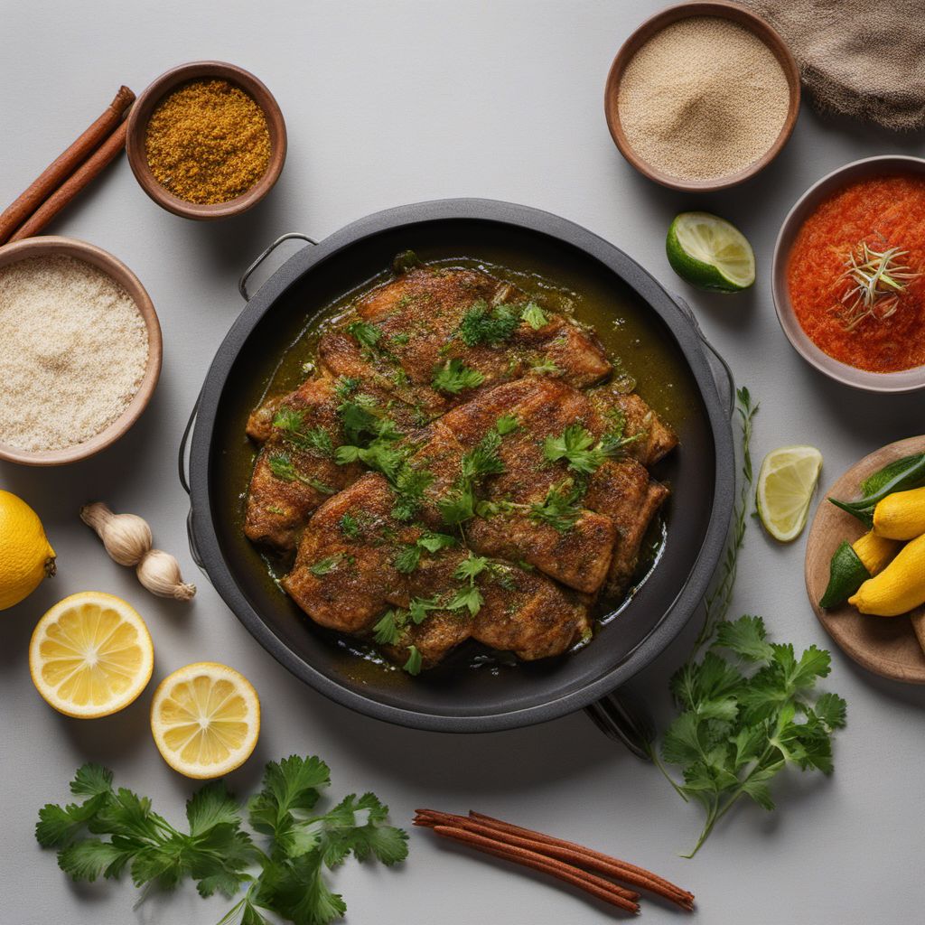 Syrian Jewish-style Grilled Gindara