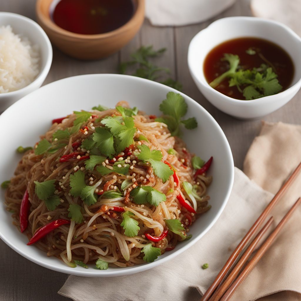 Szechuan-style Spicy Sauerkraut Stir-Fry