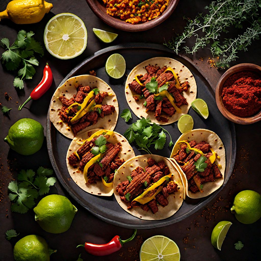 Tacos al Pastor with a Moroccan Twist