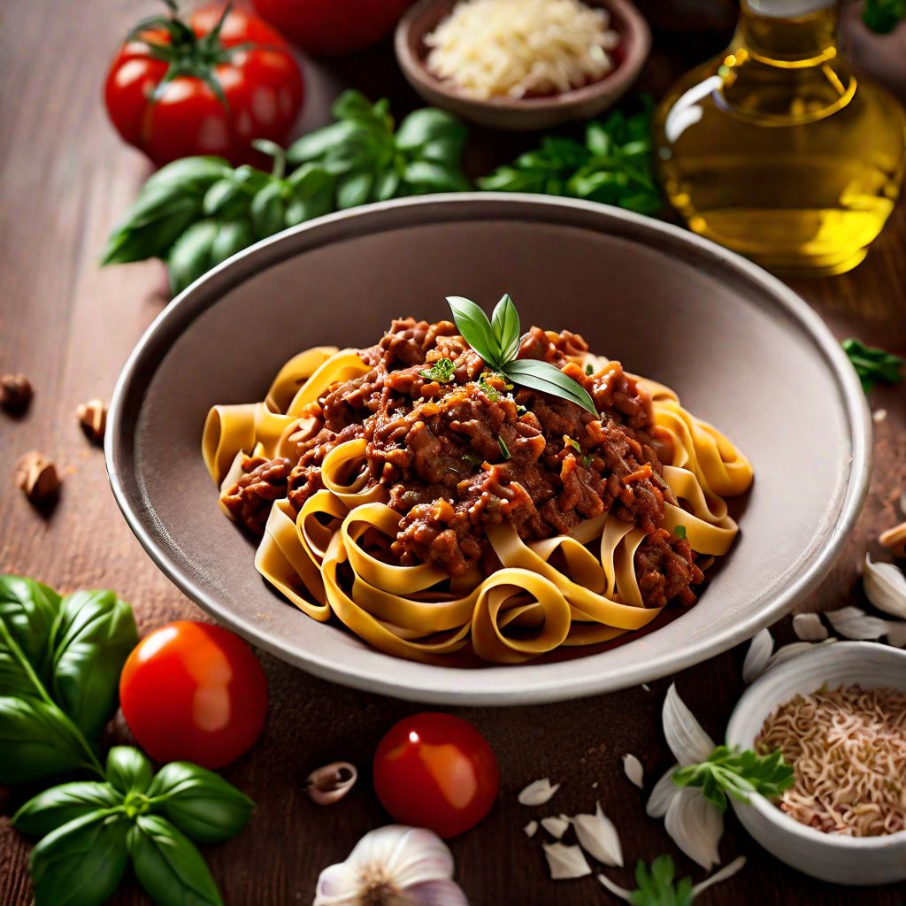 Tagliatelle al ragù alla Bolognese