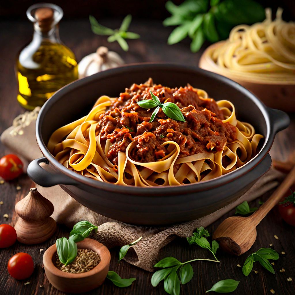 Tagliatelle al ragù alla Bolognese