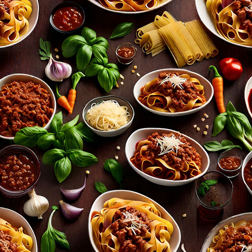 Tagliatelle al ragù alla Bolognese