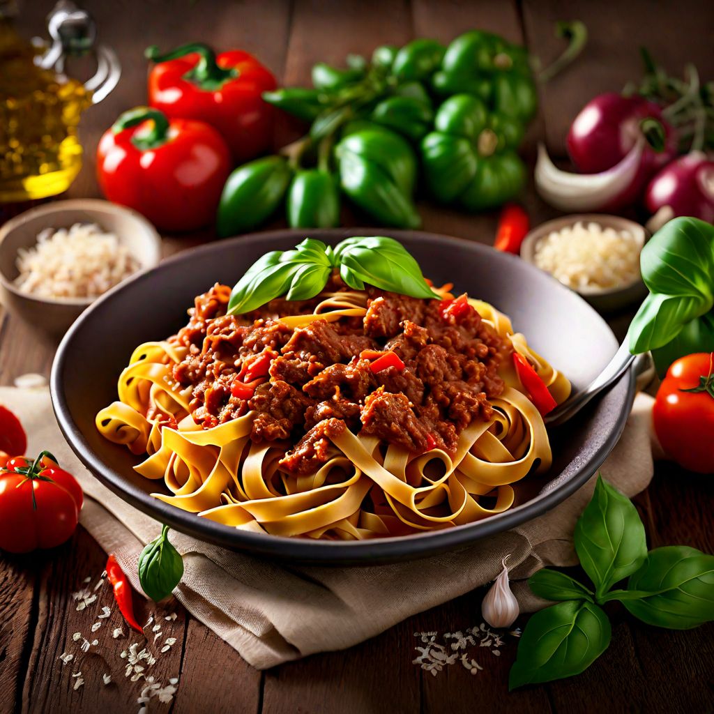 Tagliatelle al ragù alla Bolognese