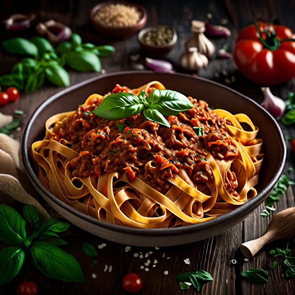 Tagliatelle al ragù alla Bolognese