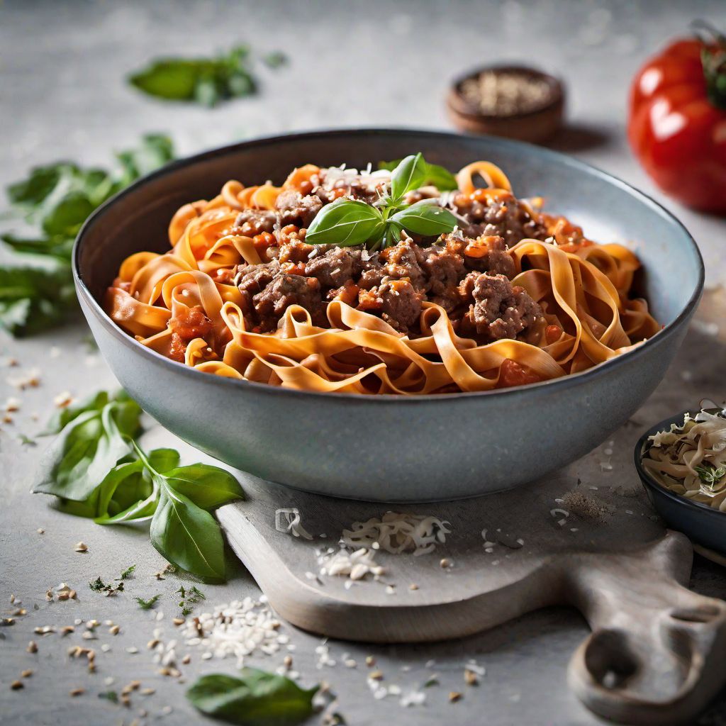 Tagliatelle al ragù alla Bolognese