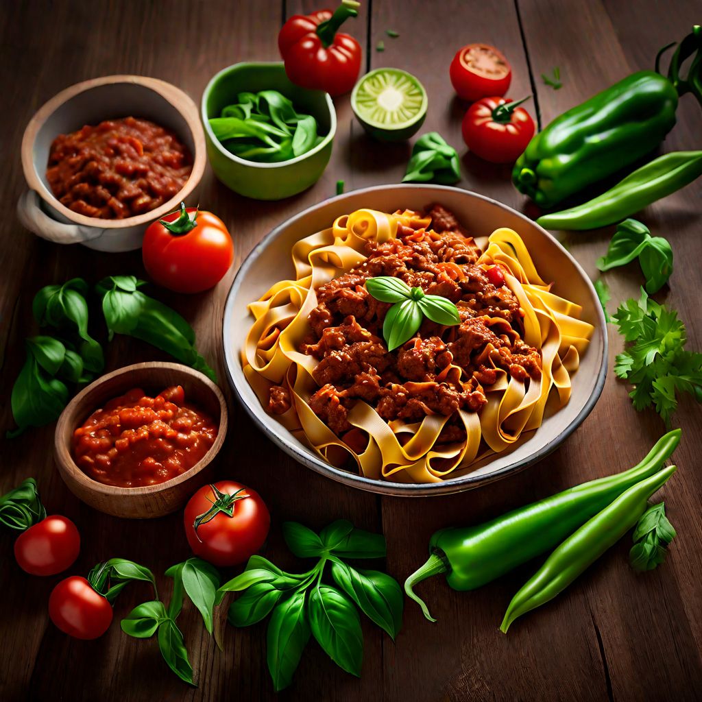 Tagliatelle al ragù alla Bolognese