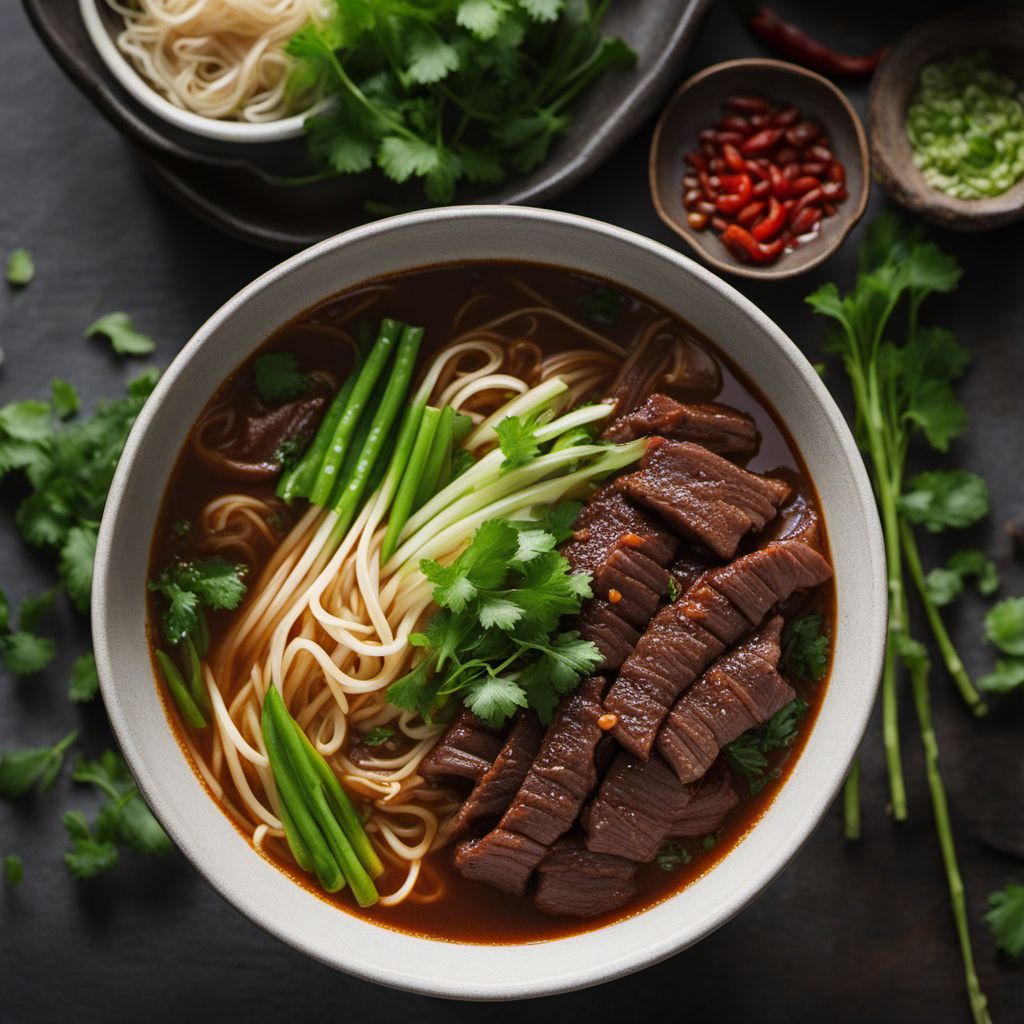 Taiwanese Beef Noodle Soup