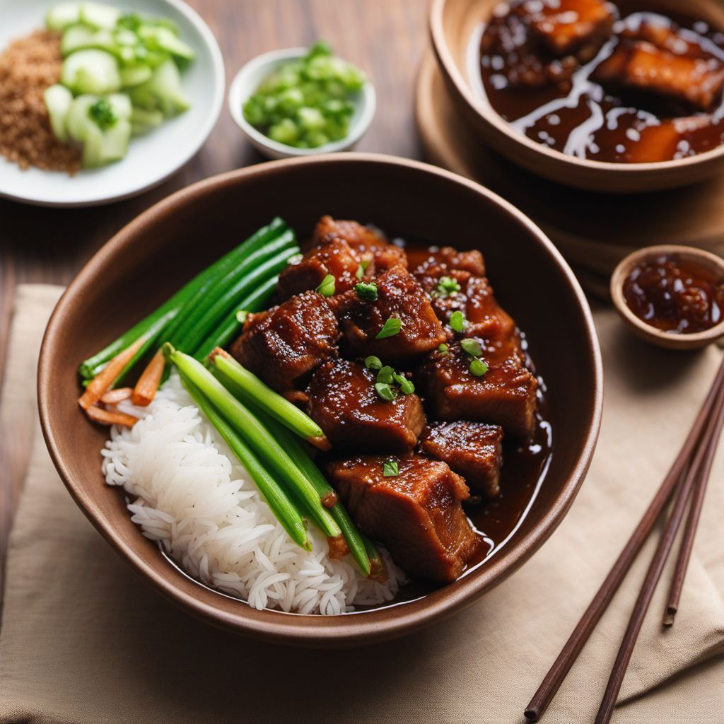 Taiwanese Braised Pork Rice