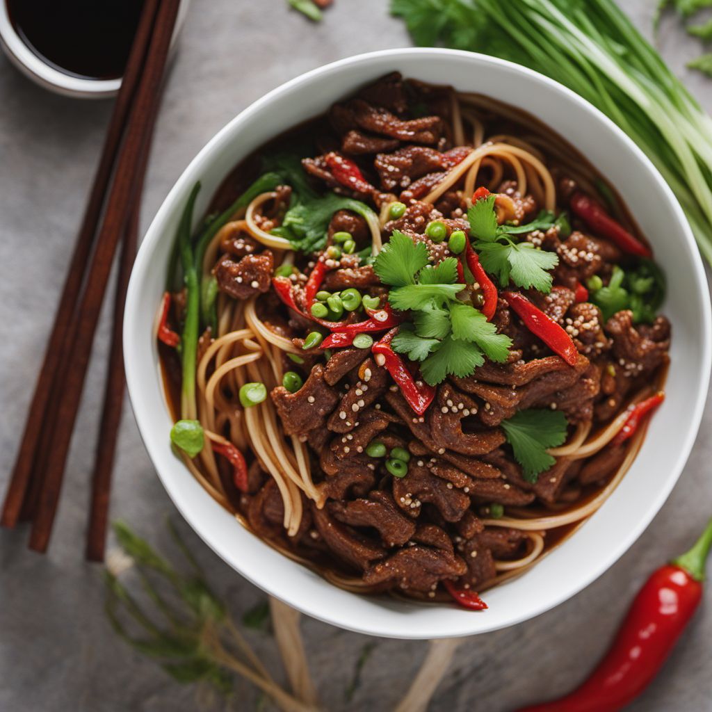 Taiwanese Spicy Beef Noodles