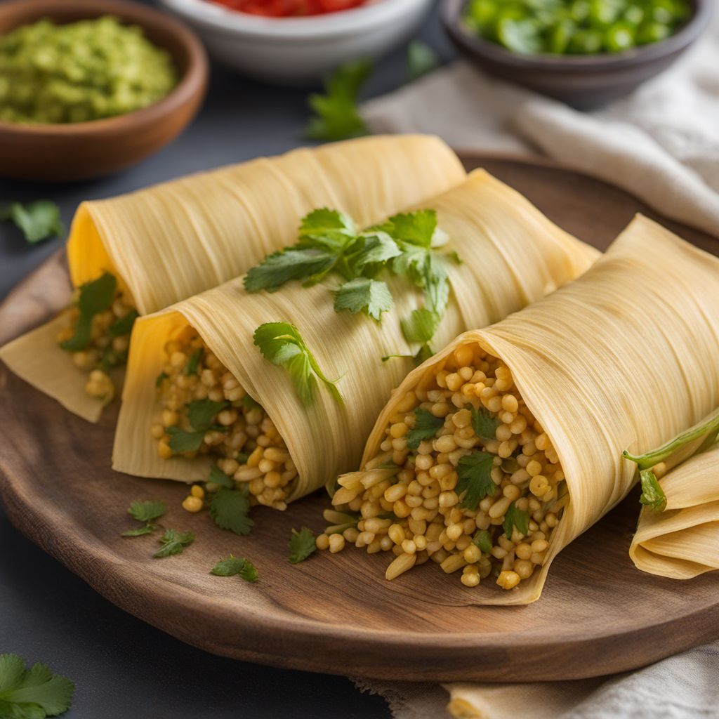 Tamales de Elote with a Twist