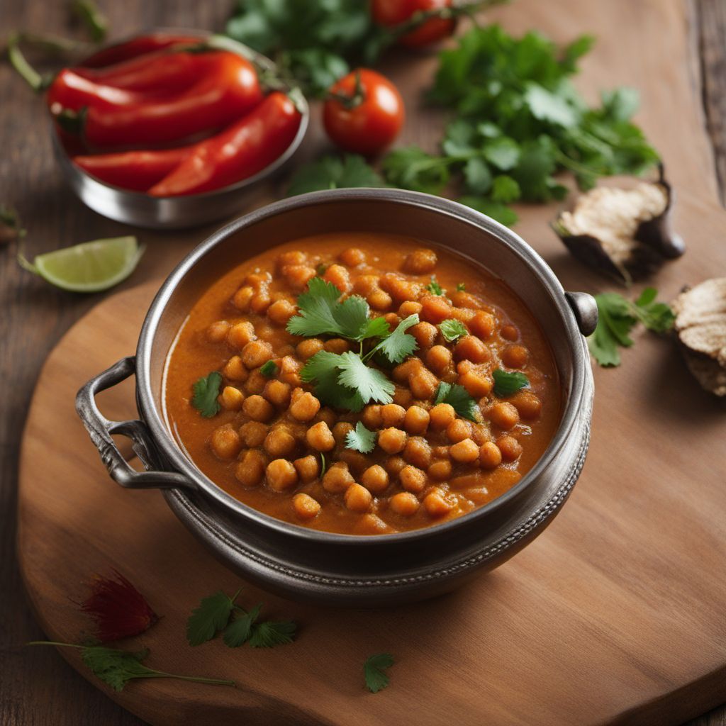 Tamil-inspired Spiced Chickpea Stew