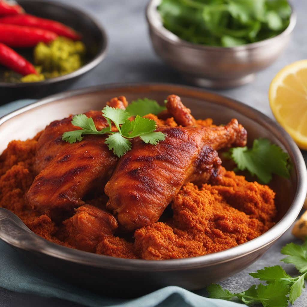 Tandoori Maharashtrian-style Chicken