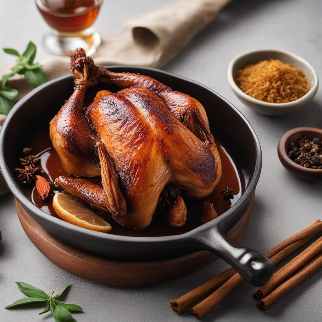 Tea-Smoked Chicken with Fragrant Spices