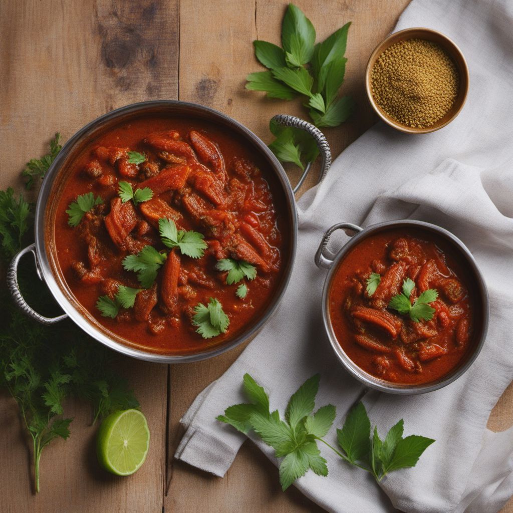 Telugu-style Spicy Eel Curry