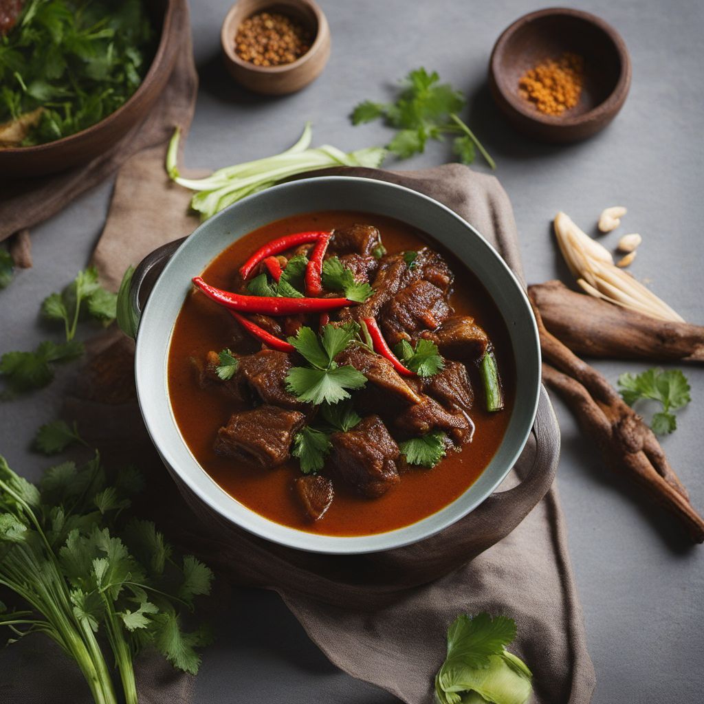 Tengkleng - Indonesian Spicy Lamb Stew