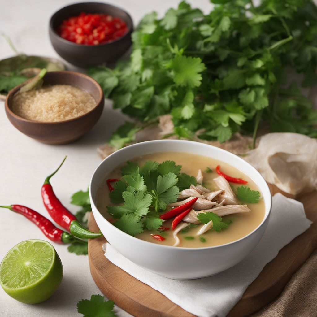 Thai Coconut Chicken Soup