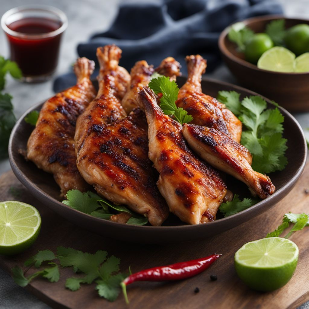 Thai Grilled Chicken with Spicy Dipping Sauce