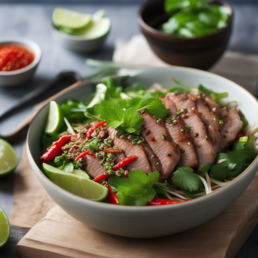 Thai Grilled Pork Salad