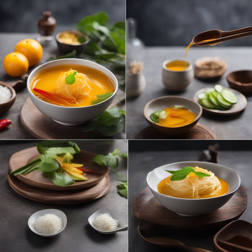 Thong Yip - Thai Sweet Egg Yolk Dessert