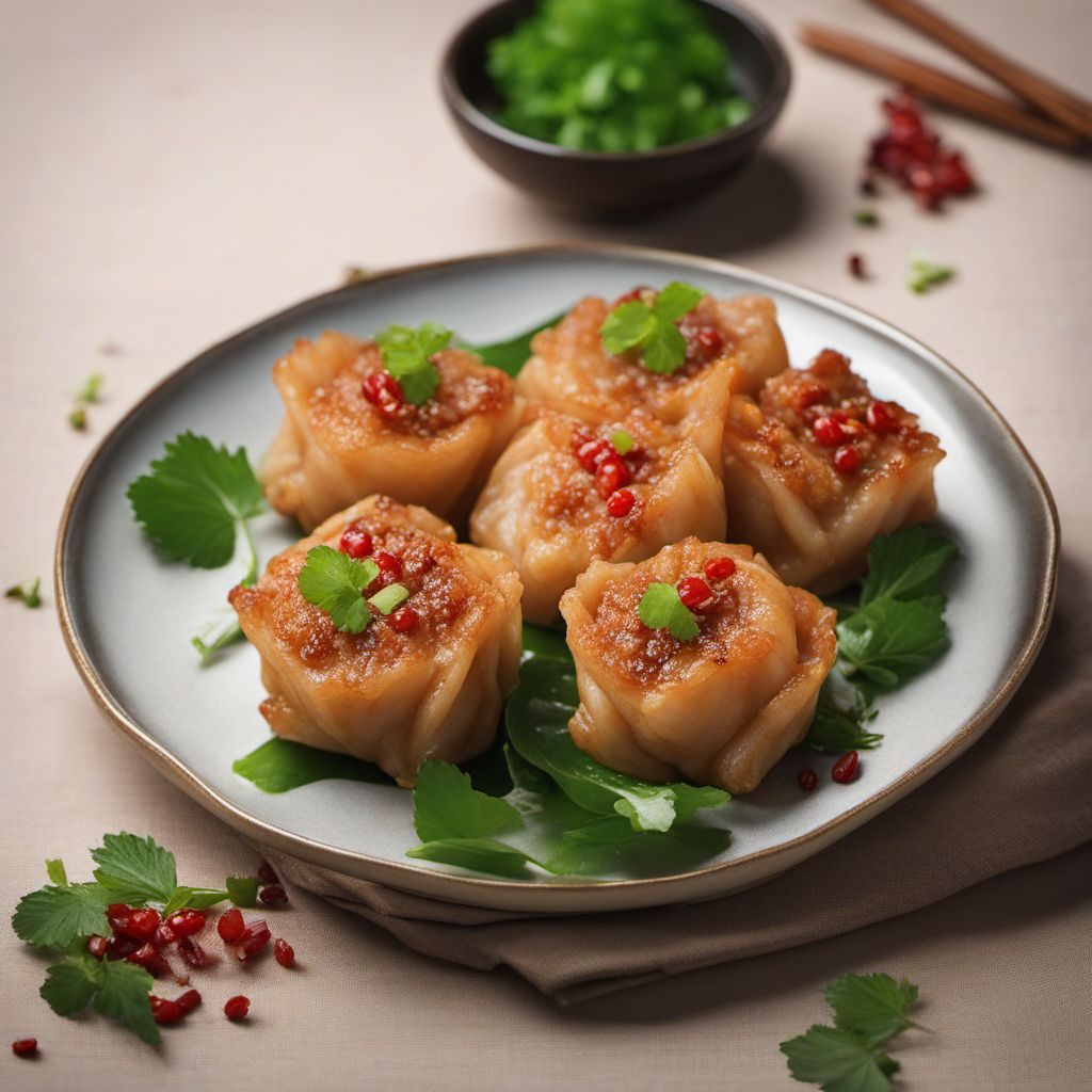 Tianjin-style Stuffed Rose Dumplings