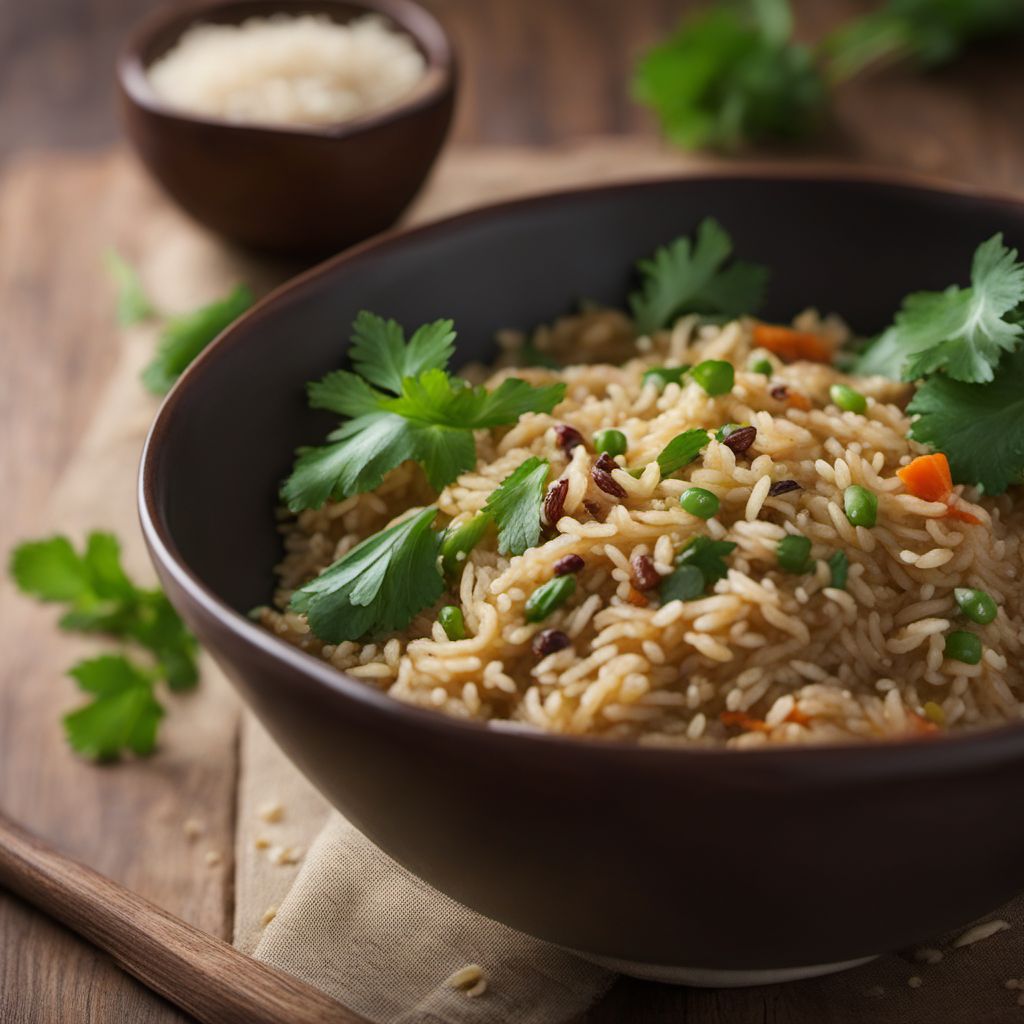 Tibetan-inspired Teroldego Rice Bowl