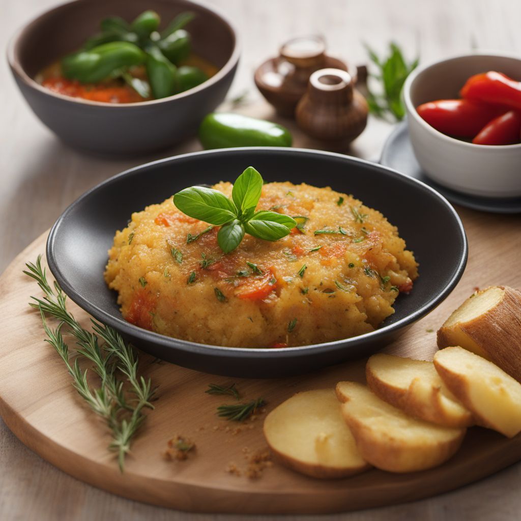 Tiella di Riso e Patate (Rice and Potato Tiella)