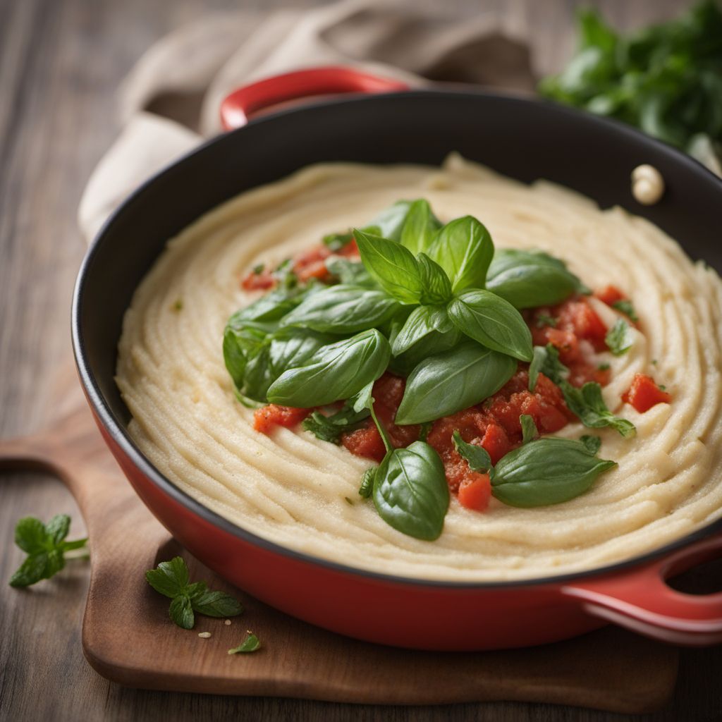 Tiliccas with Tomato and Basil Sauce