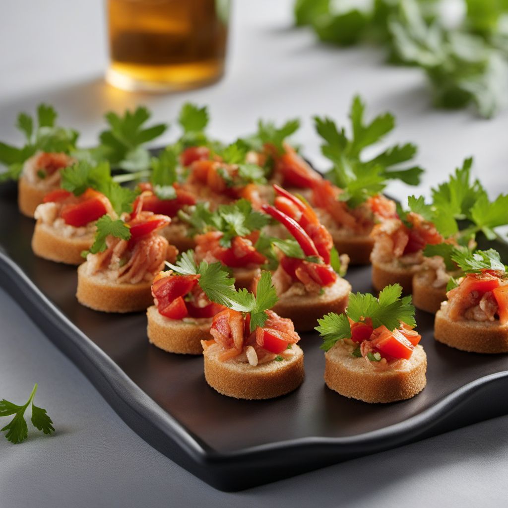 Togolese-inspired Canapés with a Twist