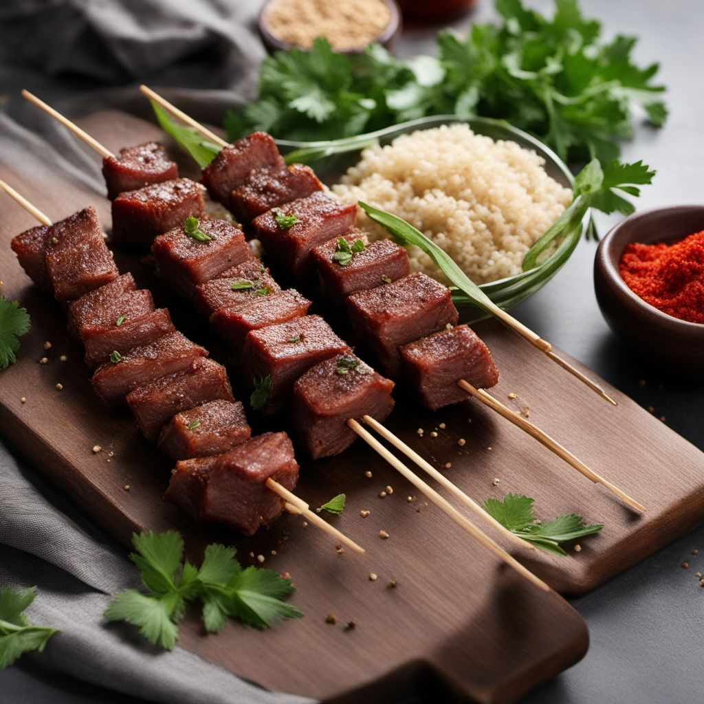 Togolese-inspired Spiced Meat Skewers