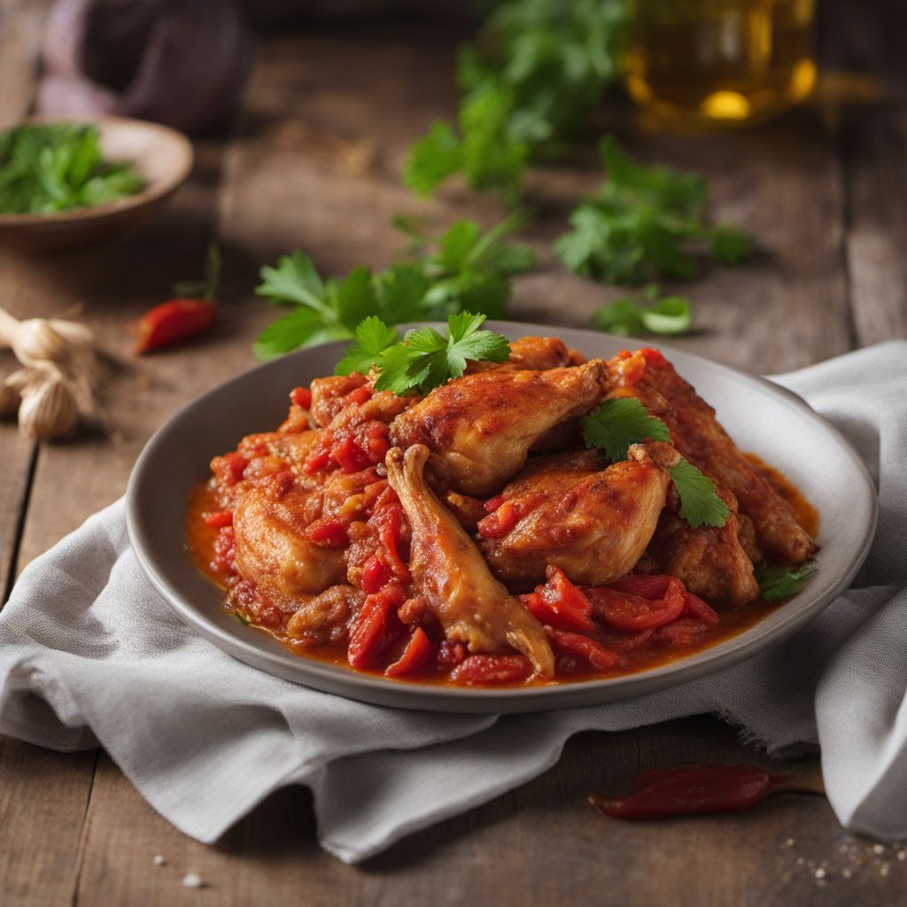 Toledanas de Pollo (Toledanas with Chicken)