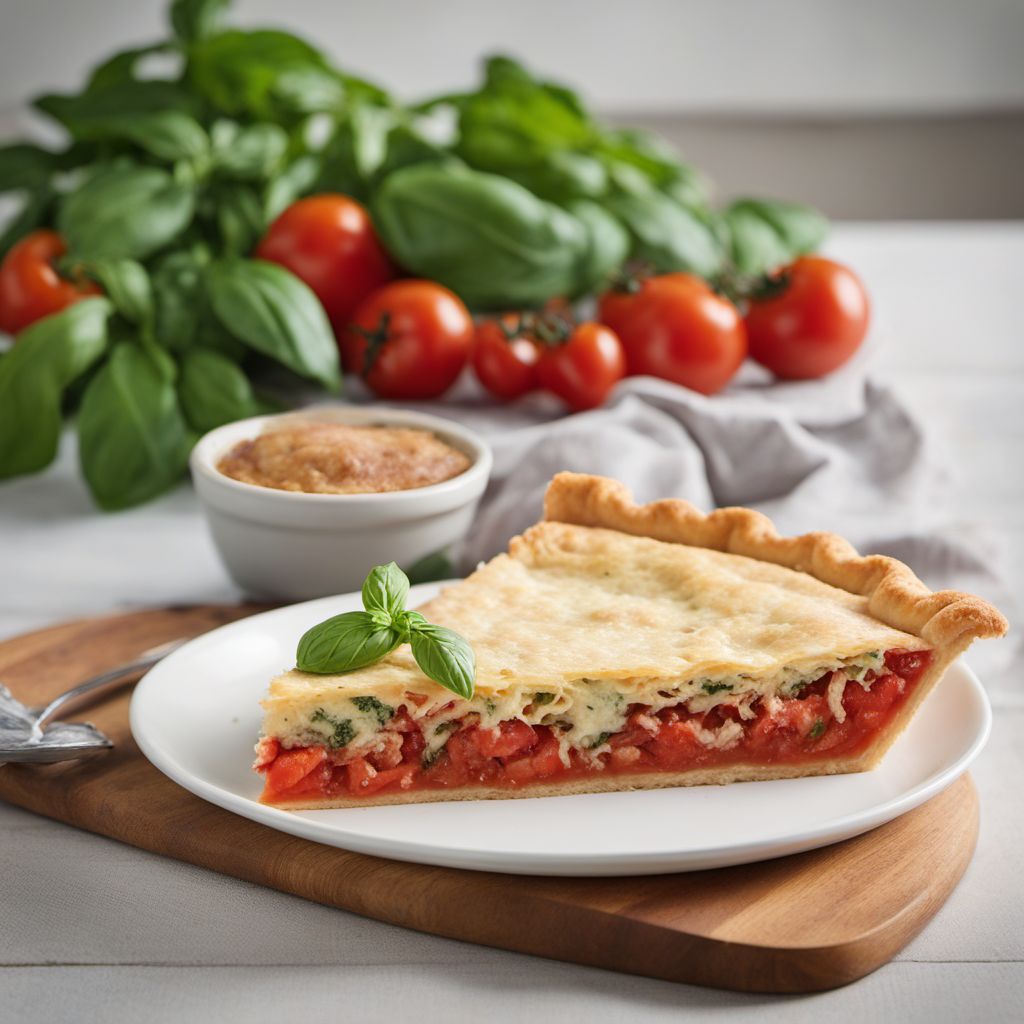 Tomato Basil Pie