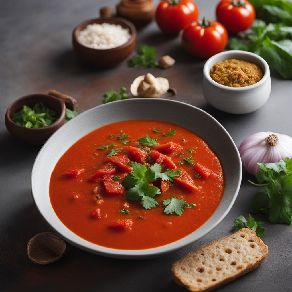 Tomato Fondue with a South Sudanese Twist