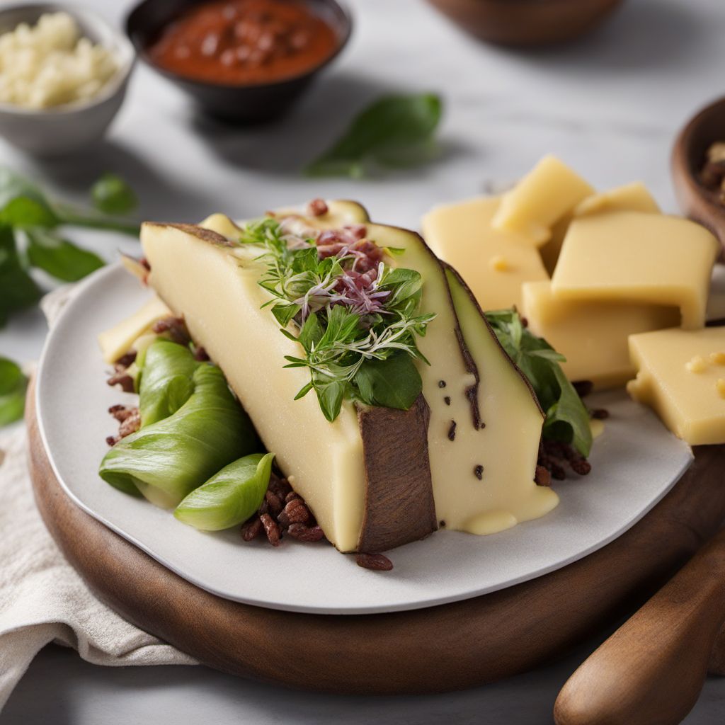 Tongan-style Raclette with Taro and Coconut