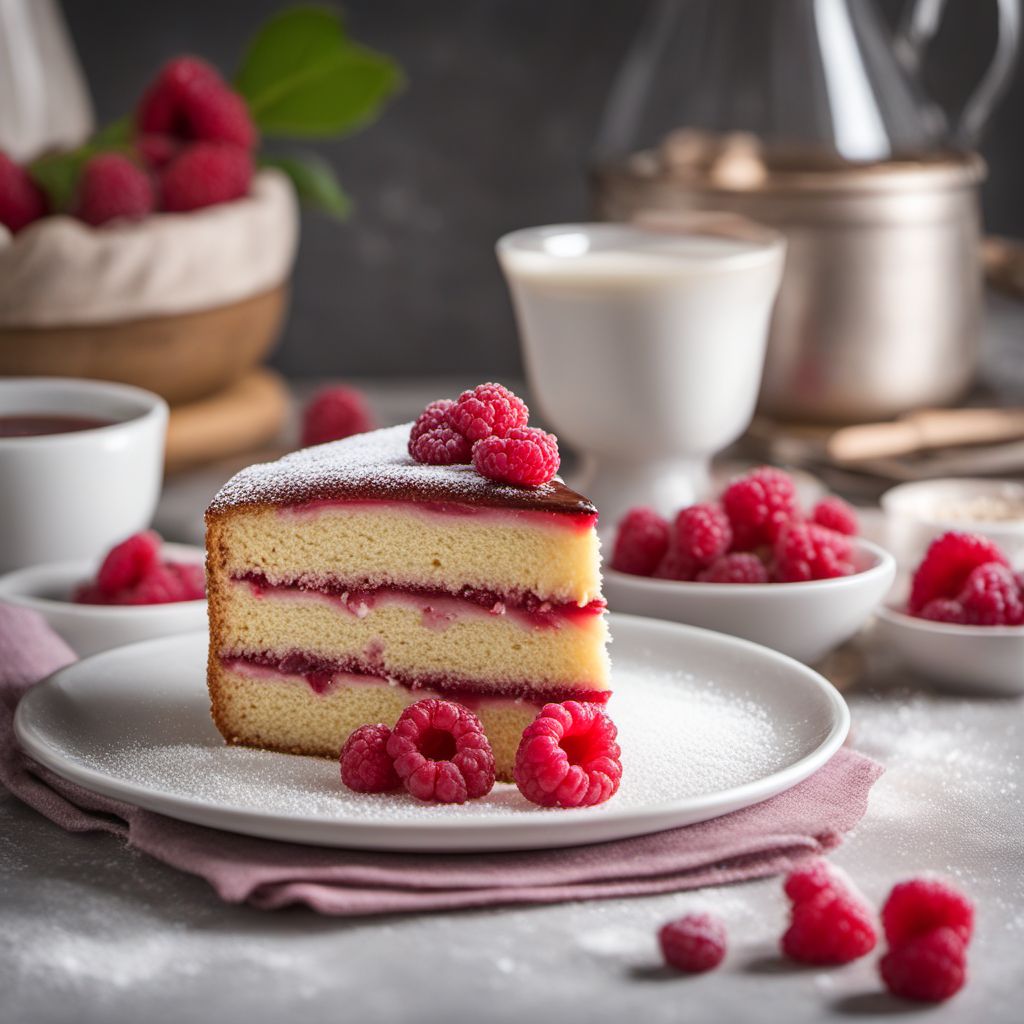 Torta Bertolina - Italian Raspberry Cake