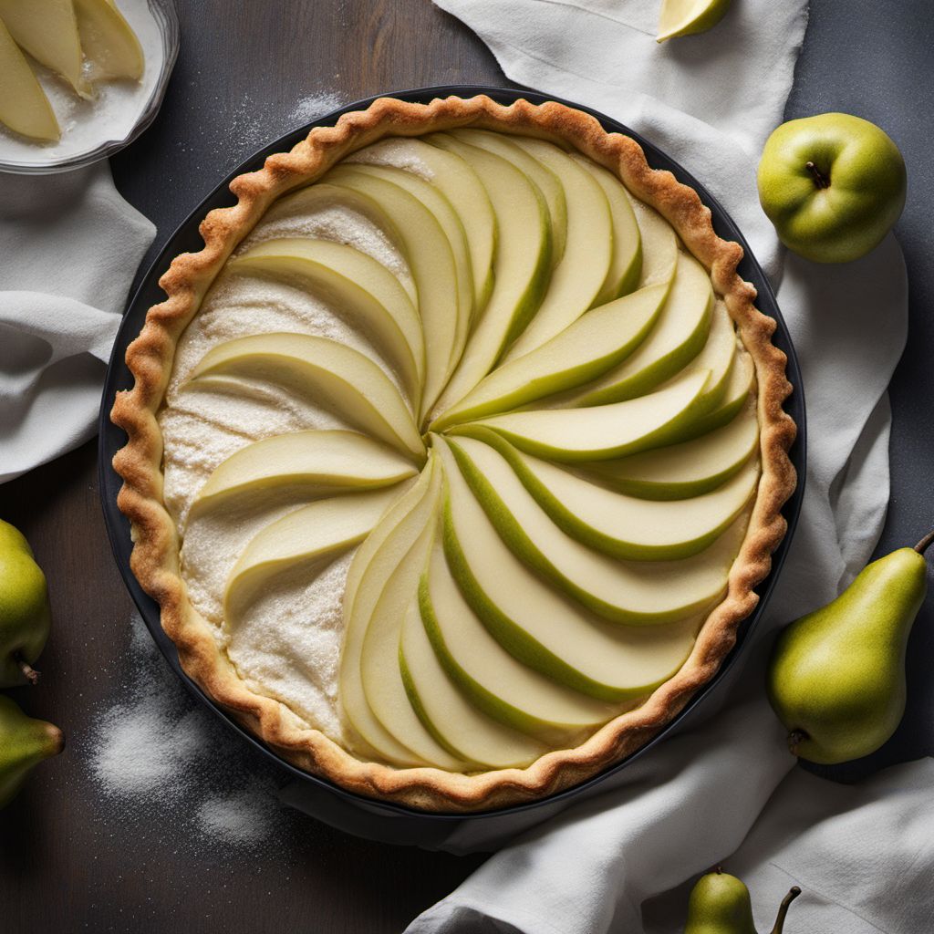 Torta di Ricotta e Pere (Ricotta and Pear Tart)