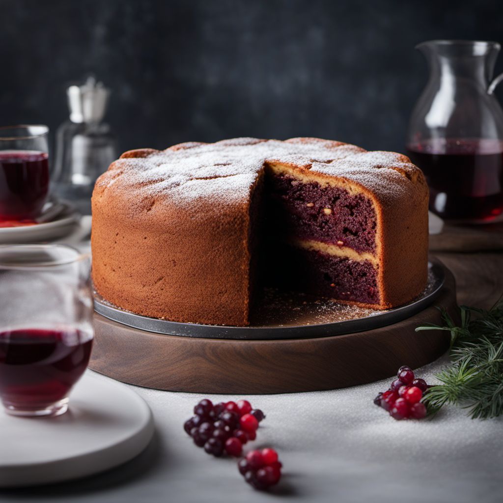 Torta Envinada - Spanish Red Wine Cake