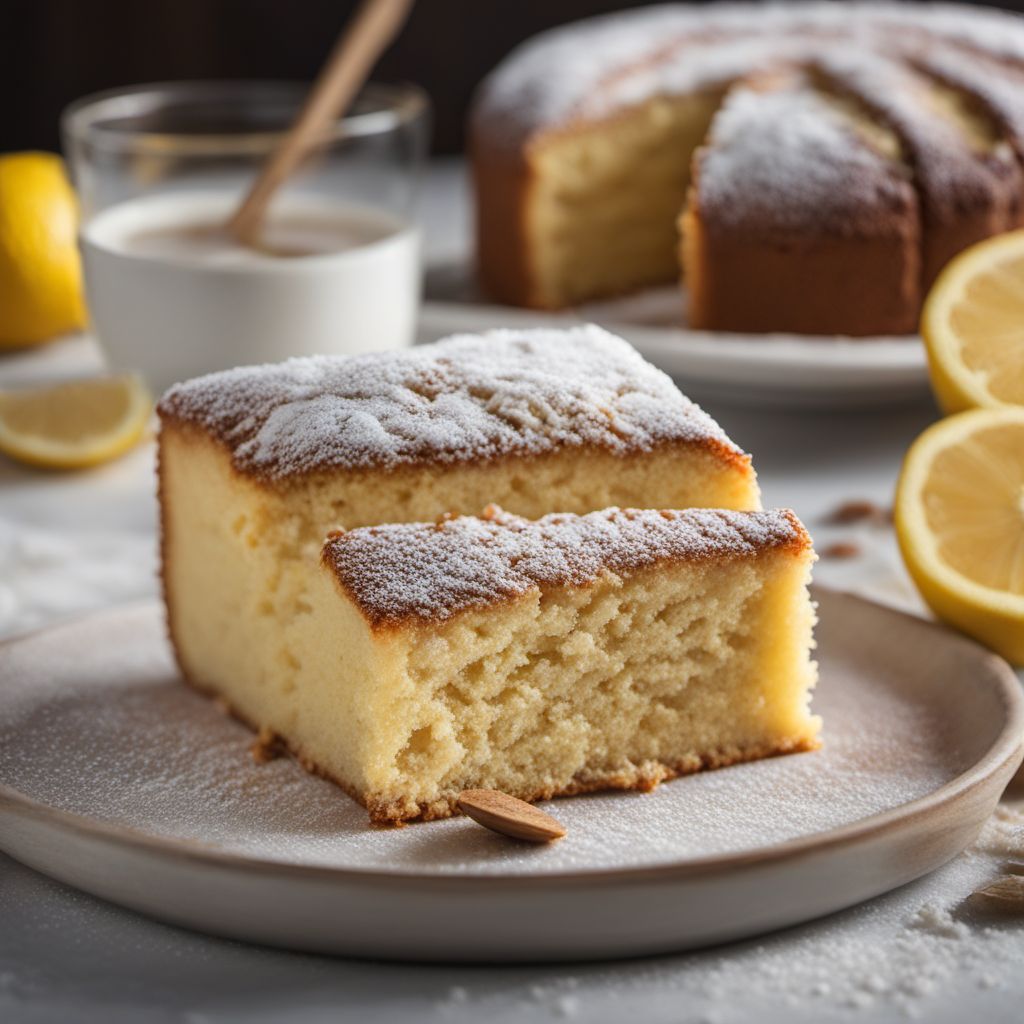 Torta Sabbiosa - Italian Almond Cake