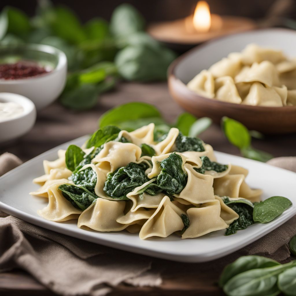 Tortelli Cremaschi with Ricotta and Spinach Filling