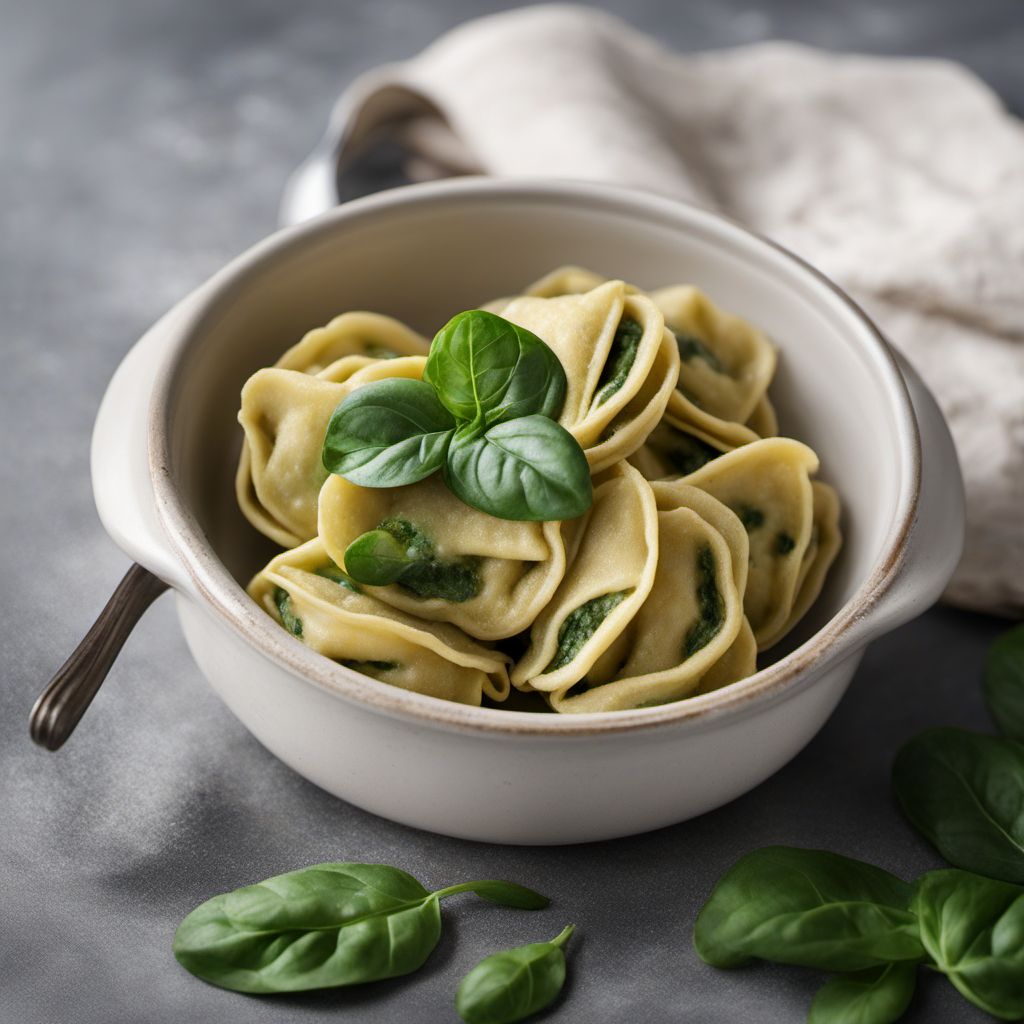 Tortelli Mugellani with Ricotta and Spinach Filling