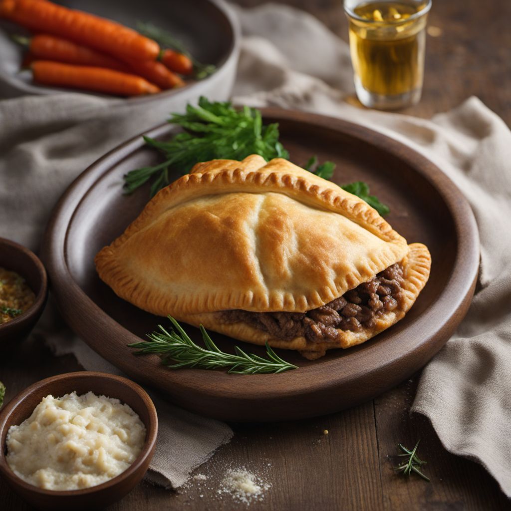 Traditional British Beef and Vegetable Pasties