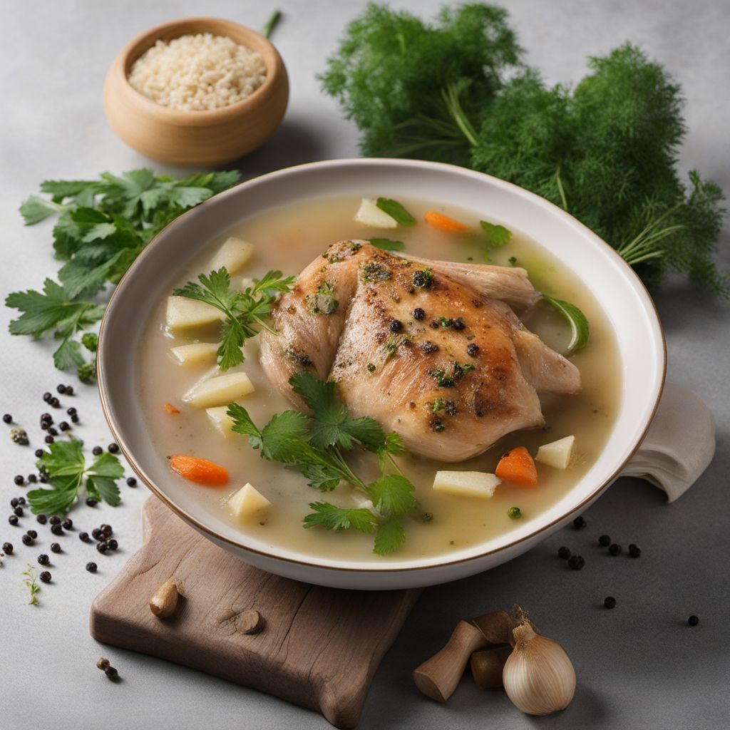 Traditional Polish Chicken Soup