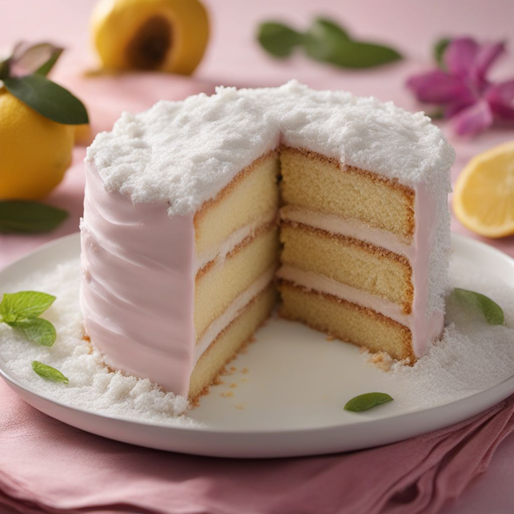 Tropical Aroma Cake with a Gibraltarian Twist