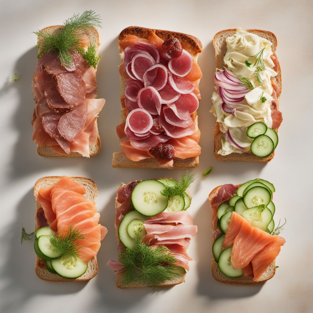 Trześniewski Brötchen - Austrian Open-faced Sandwiches