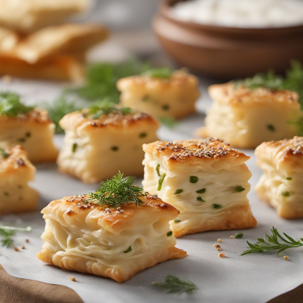 Turkish Cheese Borek Canapés