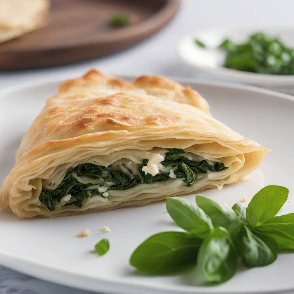 Turkish Spinach Börek with Feta Cheese