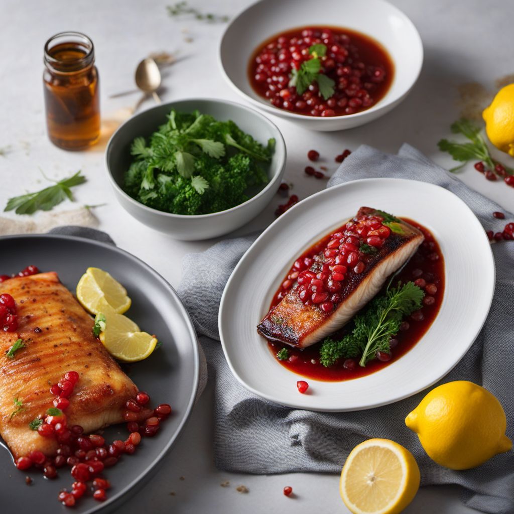 Turkish-style Sweet and Sour Sea Bass