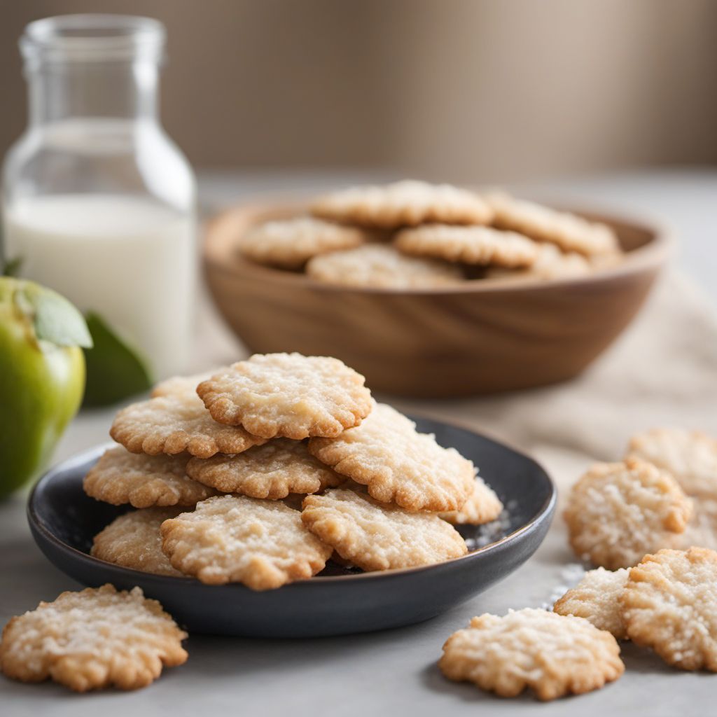 Turks and Caicos Islands Coconut Lace Cookies